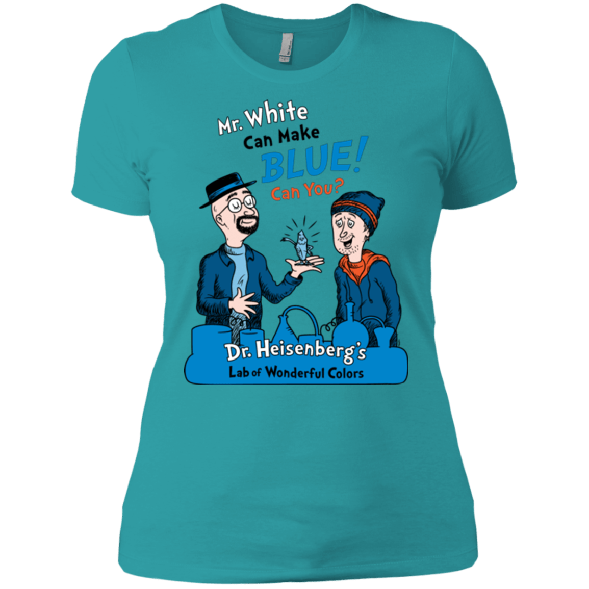 T-Shirts Tahiti Blue / X-Small Mr White Women's Premium T-Shirt