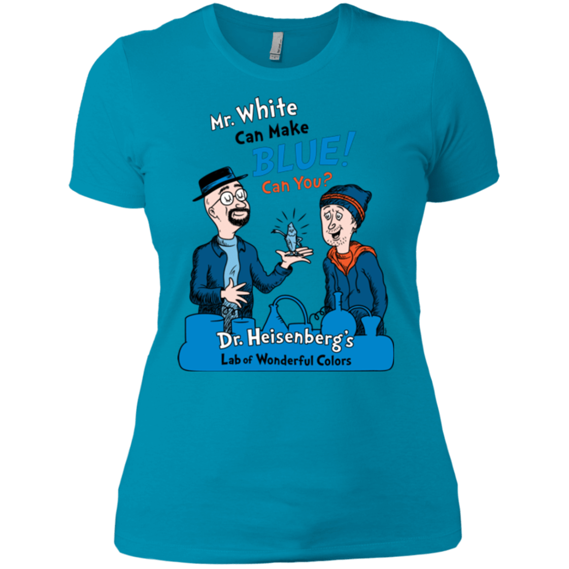T-Shirts Turquoise / X-Small Mr White Women's Premium T-Shirt