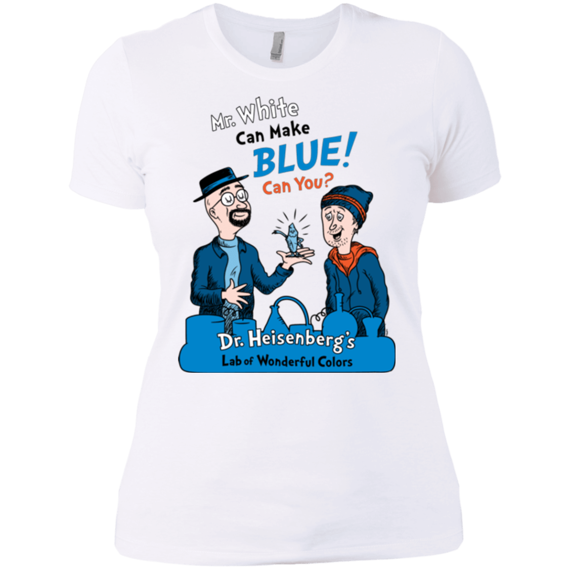 T-Shirts White / X-Small Mr White Women's Premium T-Shirt