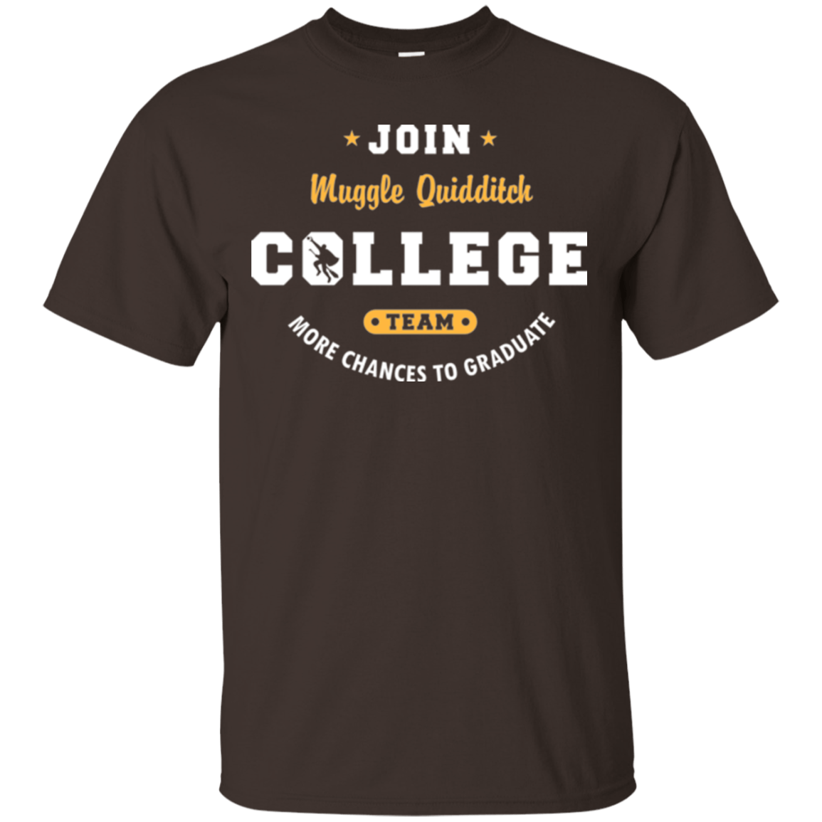 T-Shirts Dark Chocolate / Small Muggle Quidditch T-Shirt