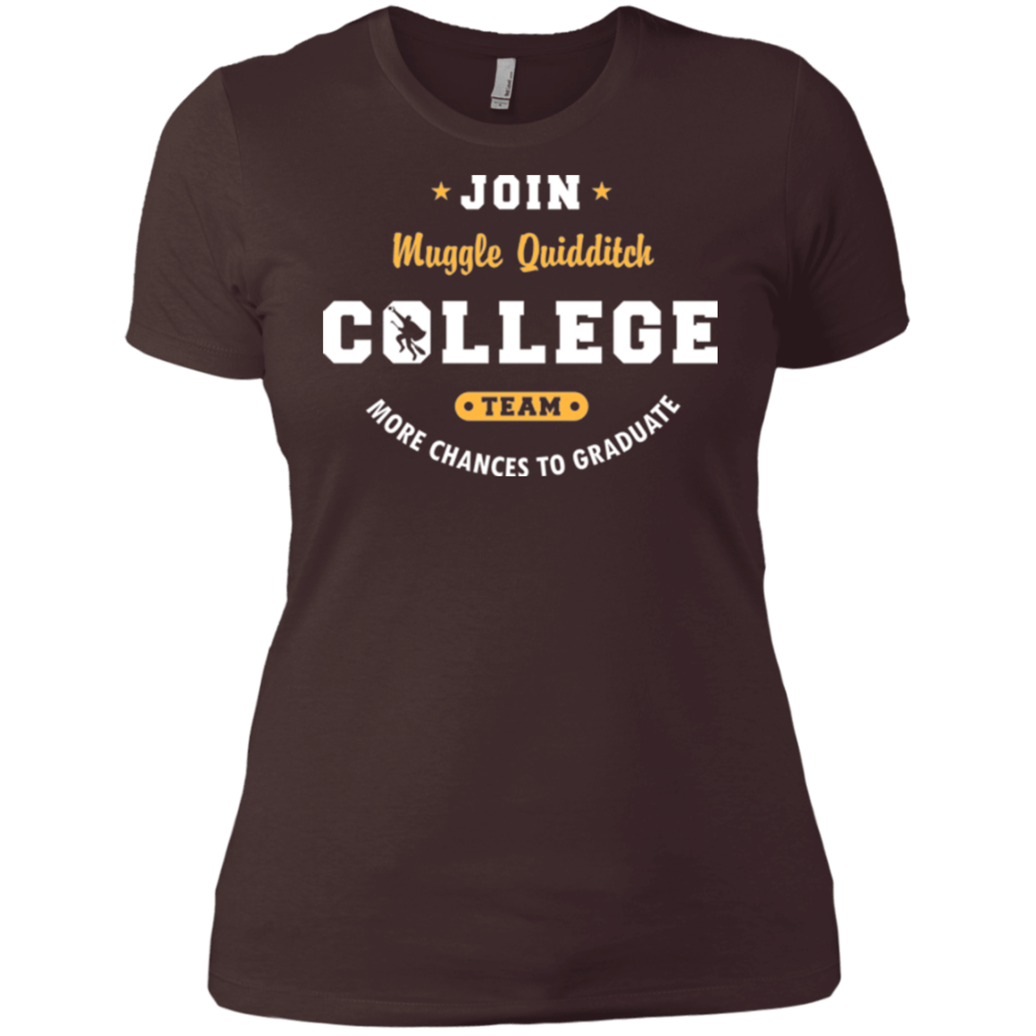 T-Shirts Dark Chocolate / X-Small Muggle Quidditch Women's Premium T-Shirt
