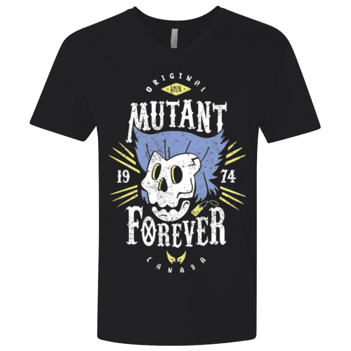 T-Shirts Black / X-Small Mutant Forever Men's Premium V-Neck