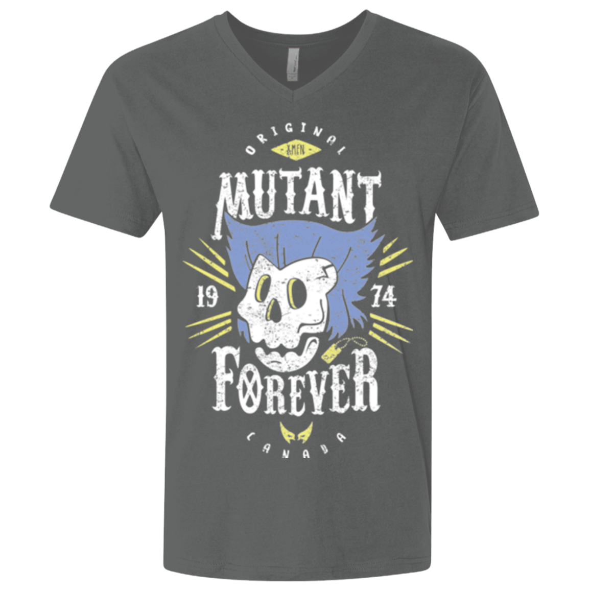 T-Shirts Heavy Metal / X-Small Mutant Forever Men's Premium V-Neck