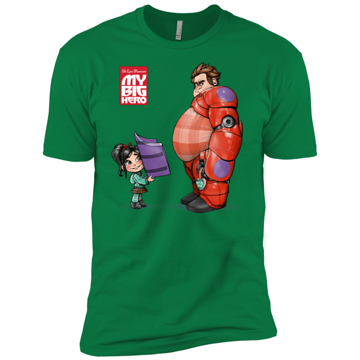 T-Shirts Kelly Green / X-Small My Big Hero Men's Premium T-Shirt
