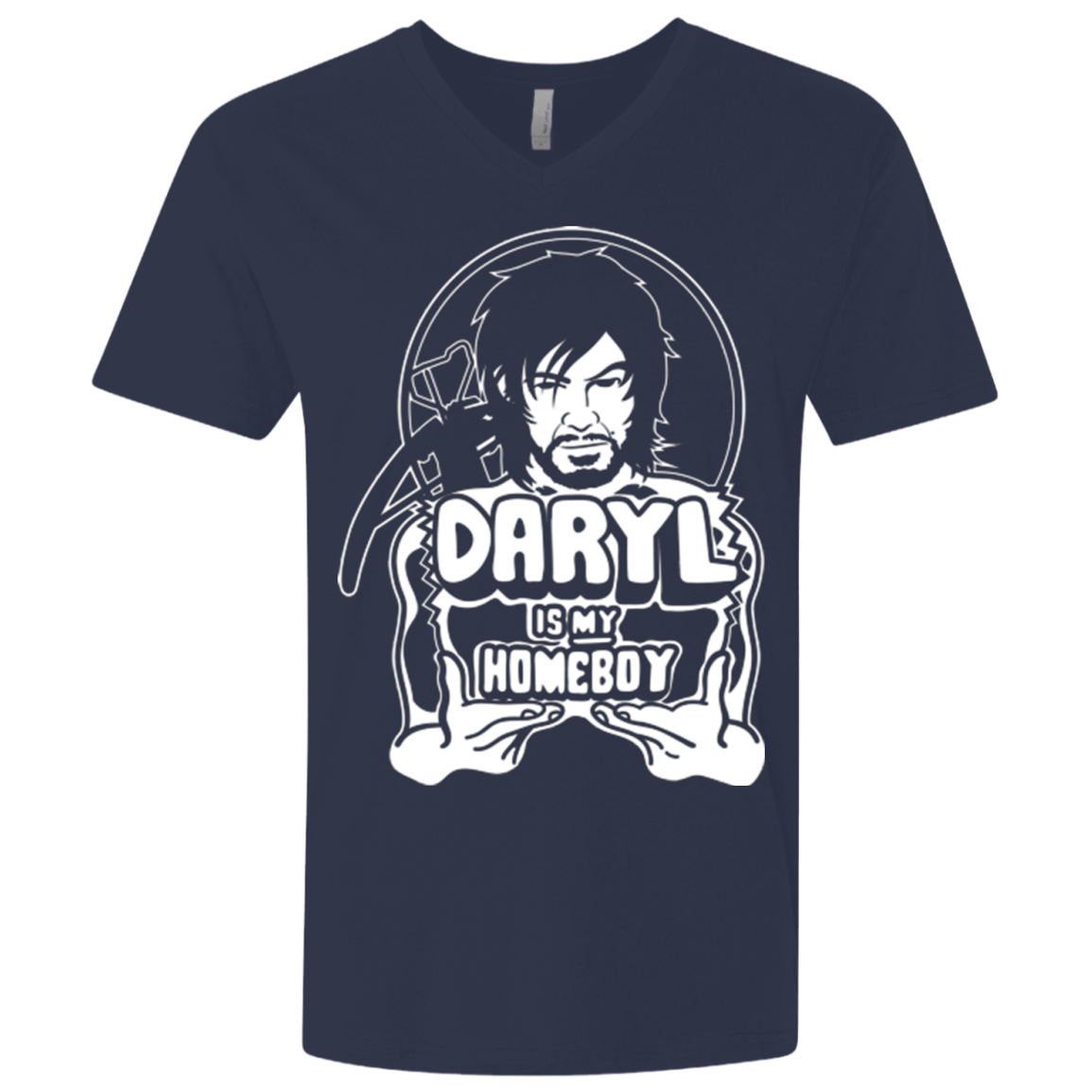 T-Shirts Midnight Navy / X-Small My Favorite Redneck Men's Premium V-Neck