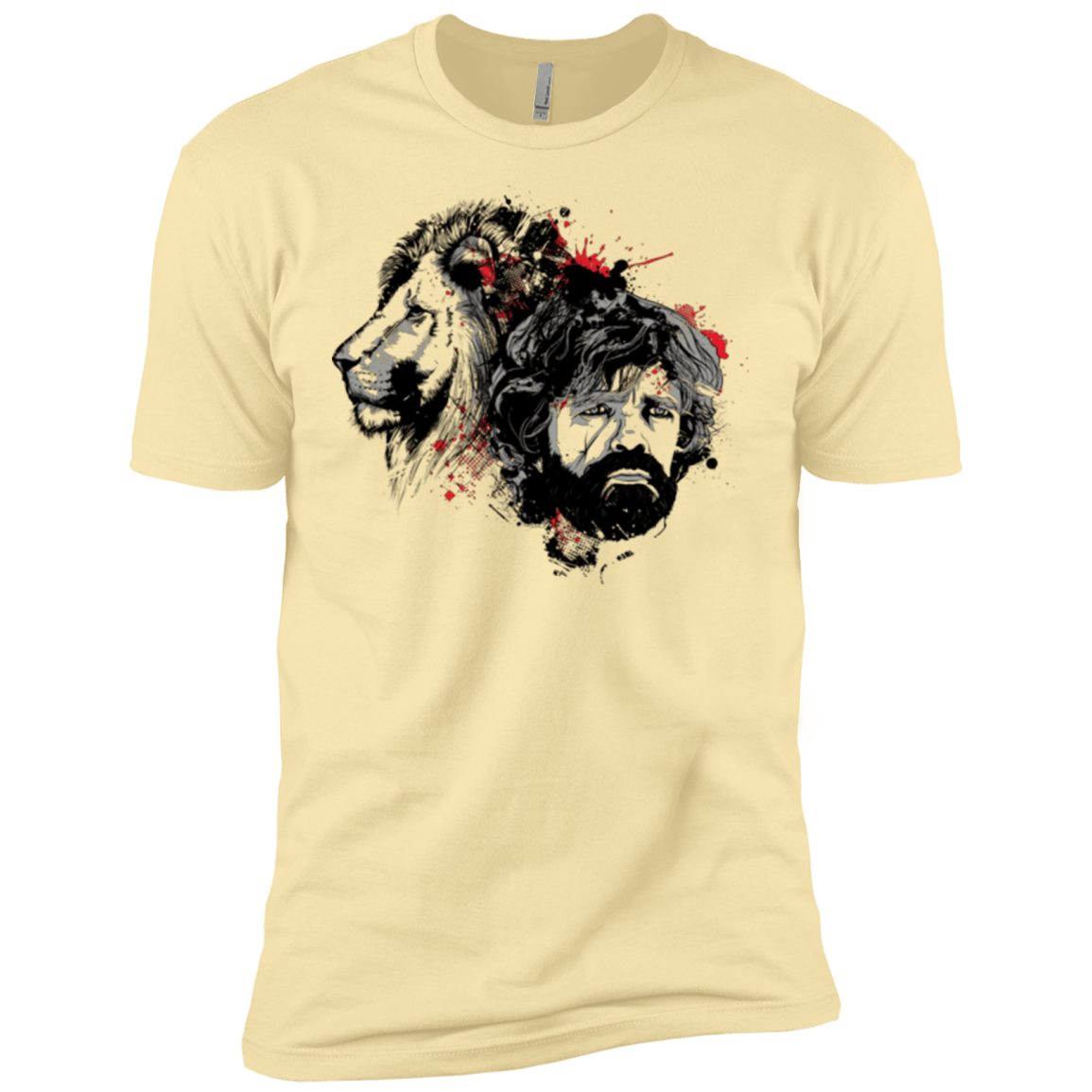 T-Shirts Banana Cream / X-Small MY LION Men's Premium T-Shirt