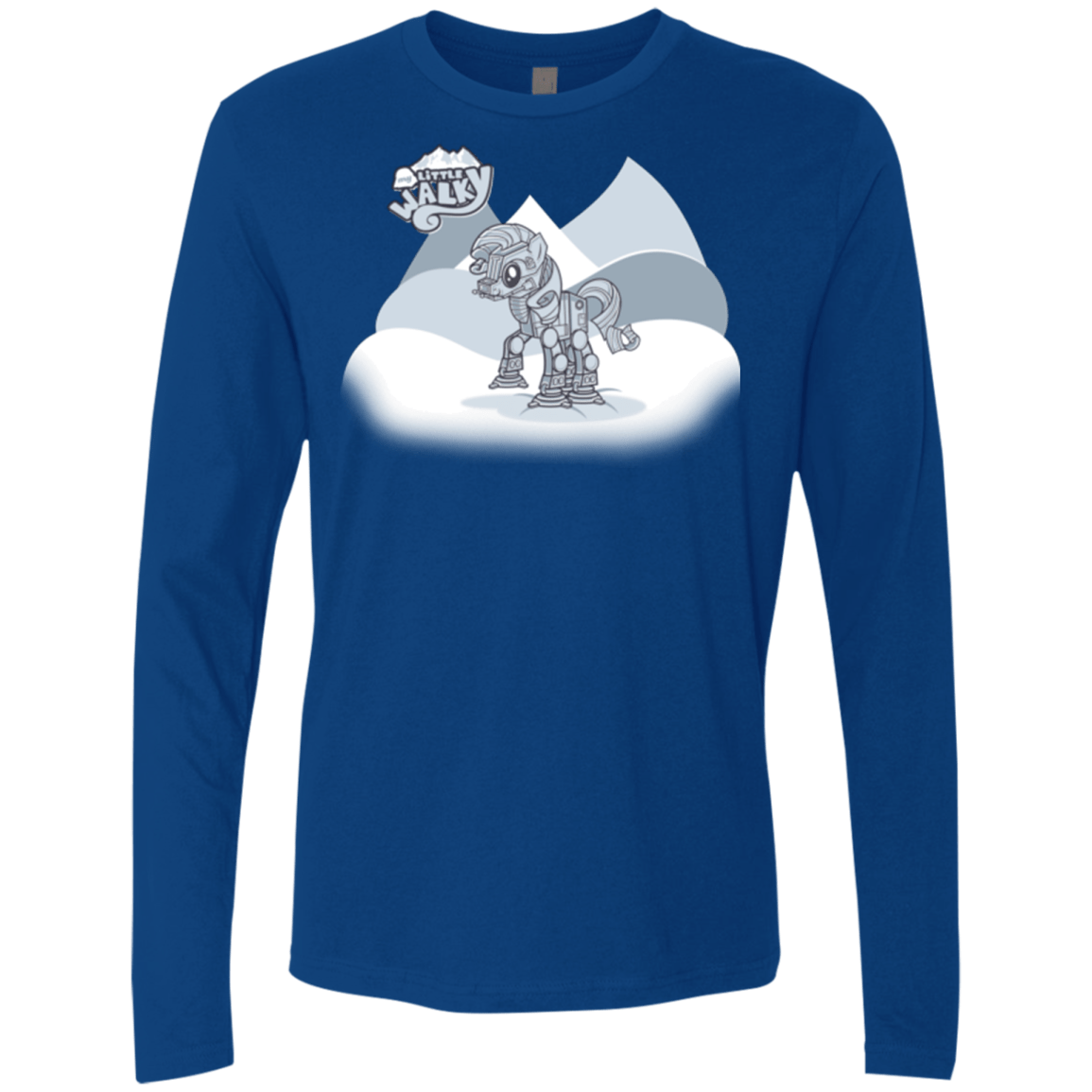 T-Shirts Royal / Small my little walky Men's Premium Long Sleeve