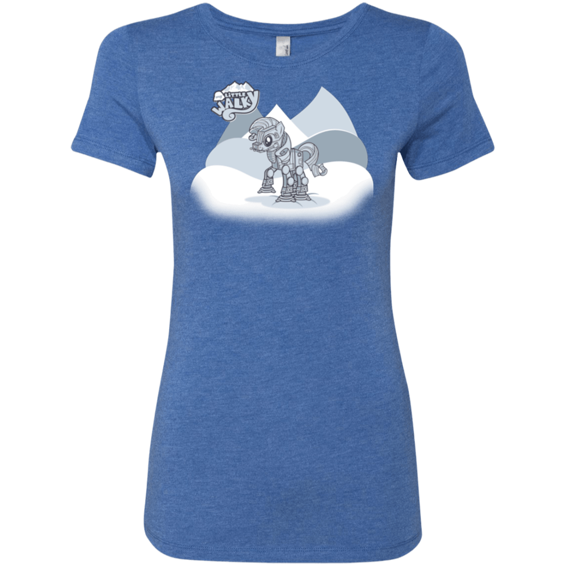 T-Shirts Vintage Royal / Small my little walky Women's Triblend T-Shirt