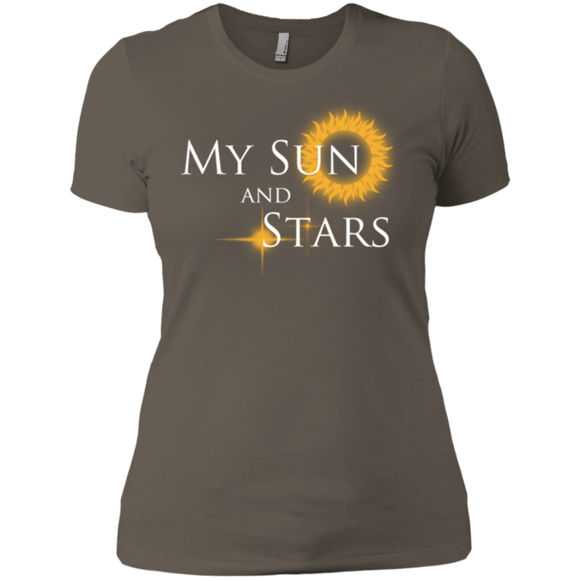 T-Shirts Warm Grey / X-Small My Sun And Stars Women's Premium T-Shirt
