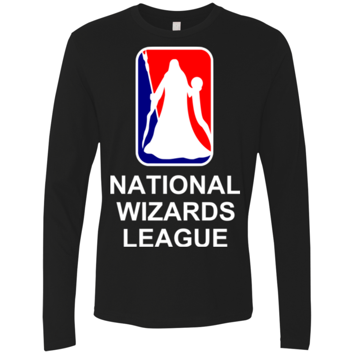 T-Shirts Black / Small National Wizards League Men's Premium Long Sleeve