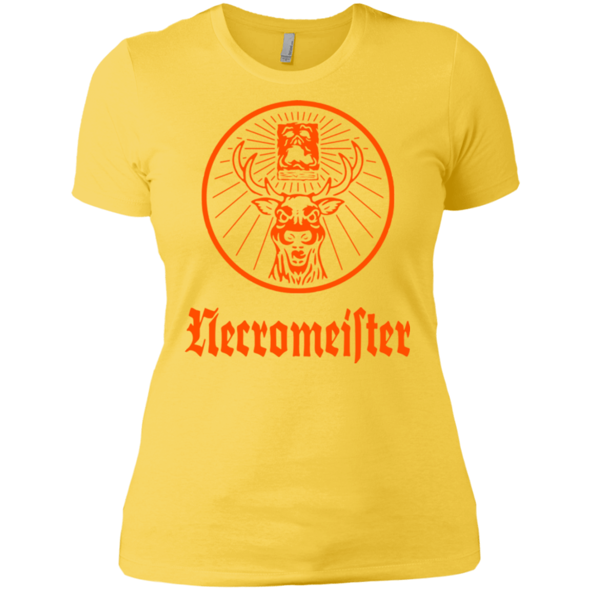 T-Shirts Vibrant Yellow / X-Small NECROMEISTER Women's Premium T-Shirt