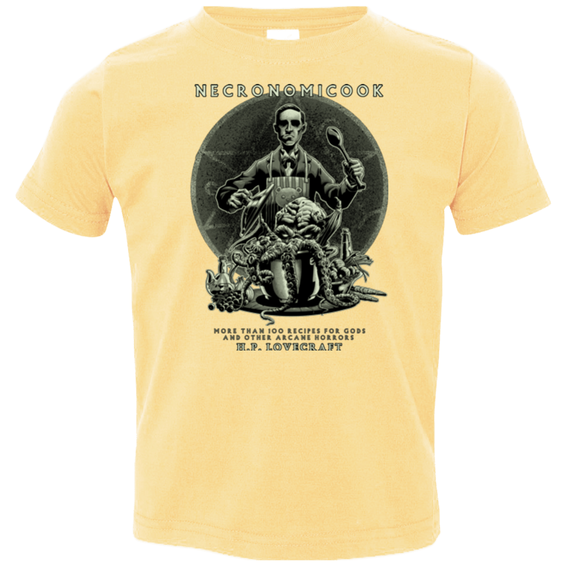 T-Shirts Butter / 2T Necronomicook Toddler Premium T-Shirt