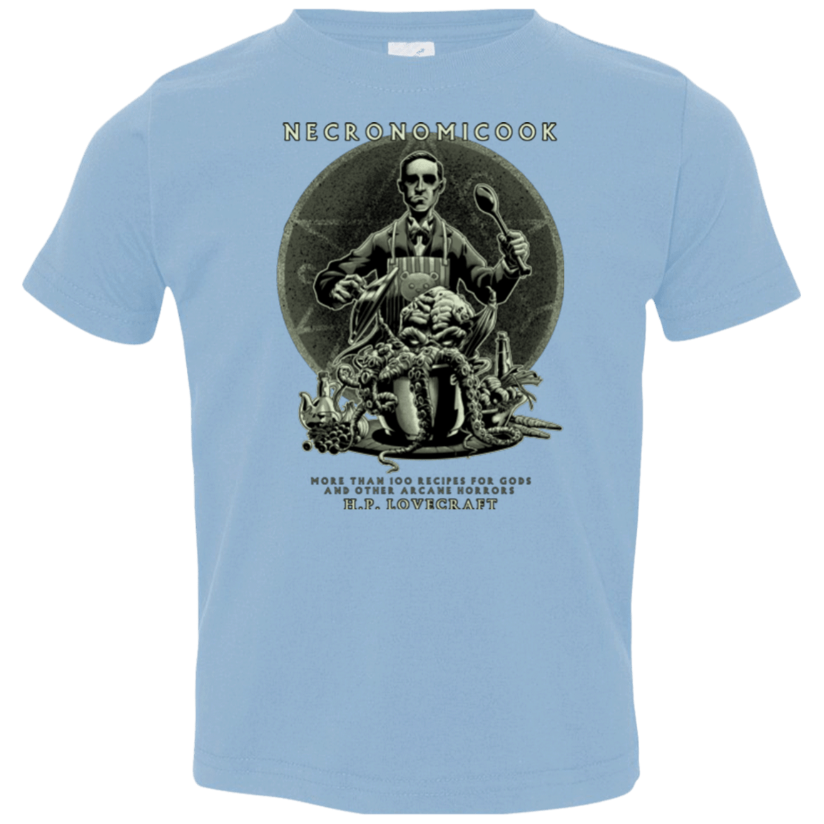 T-Shirts Light Blue / 2T Necronomicook Toddler Premium T-Shirt