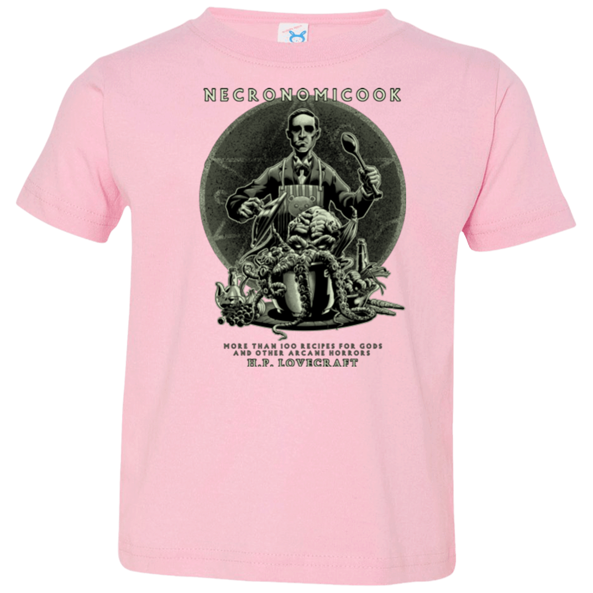 T-Shirts Pink / 2T Necronomicook Toddler Premium T-Shirt