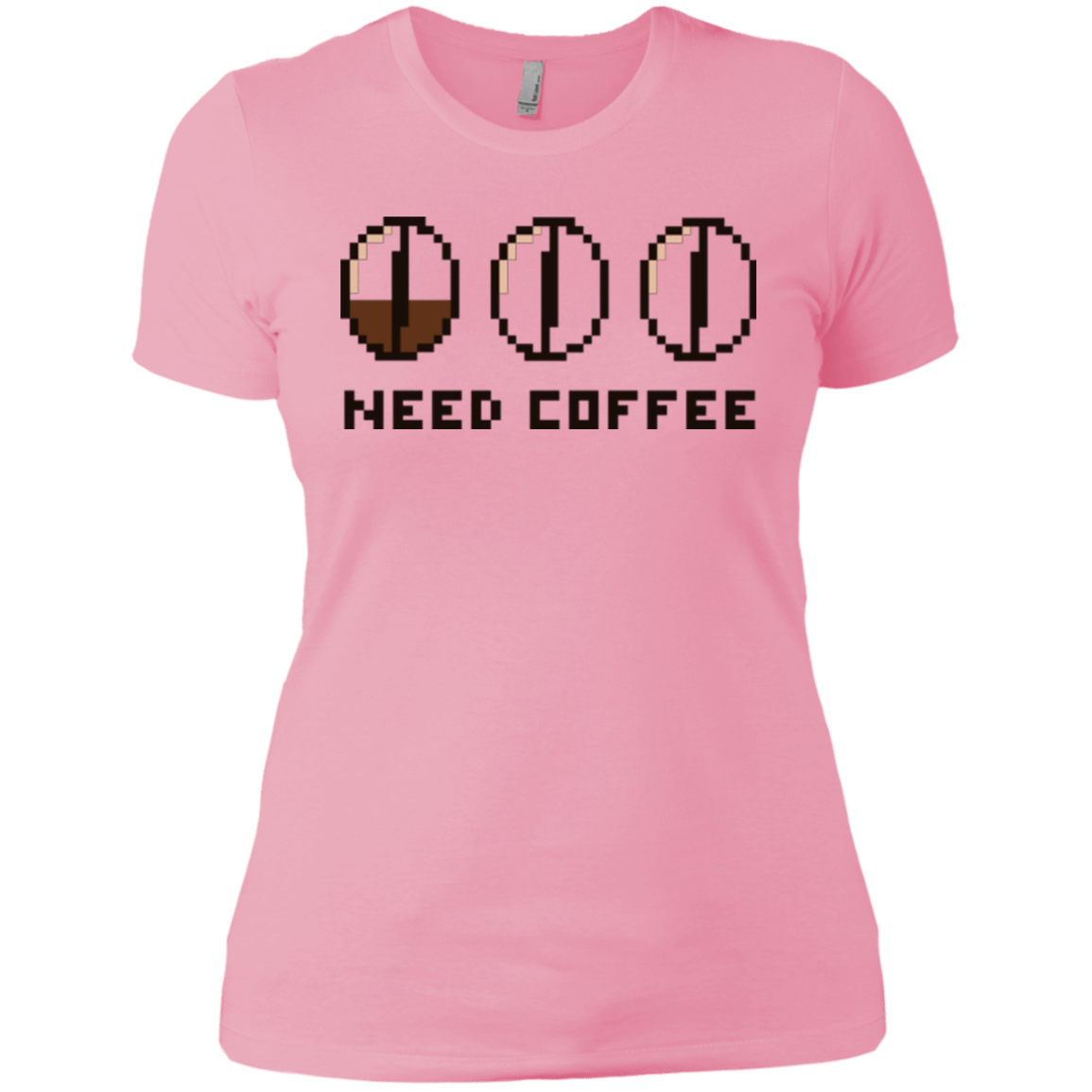 T-Shirts Light Pink / X-Small Need Coffee Women's Premium T-Shirt