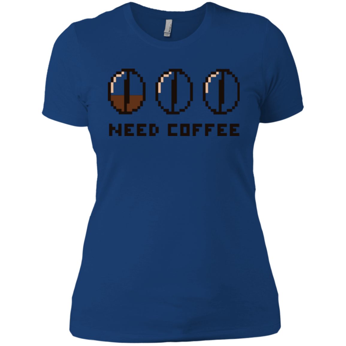 T-Shirts Royal / X-Small Need Coffee Women's Premium T-Shirt