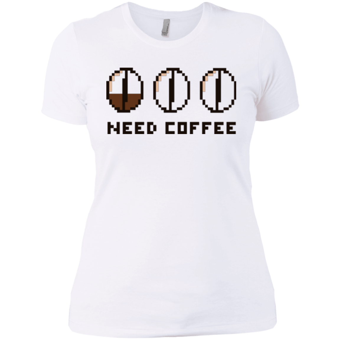 T-Shirts White / X-Small Need Coffee Women's Premium T-Shirt