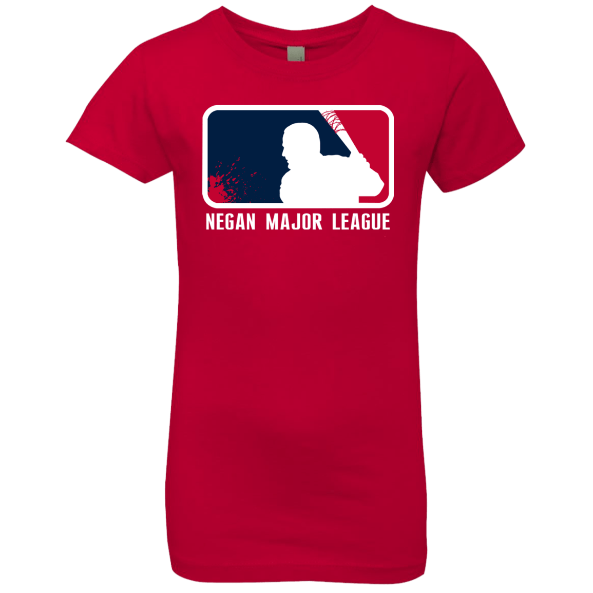 T-Shirts Red / YXS Negan Mayor League Girls Premium T-Shirt