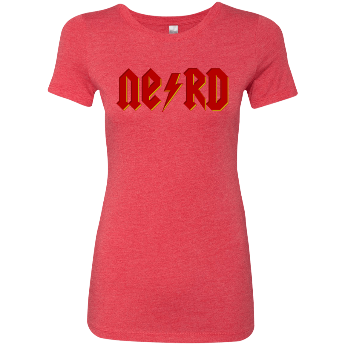 T-Shirts Vintage Red / Small NERD Women's Triblend T-Shirt