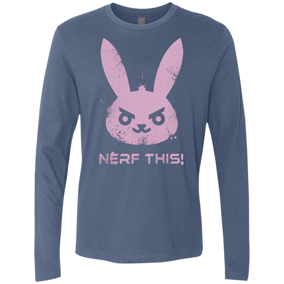 T-Shirts Indigo / Small Nerf This Men's Premium Long Sleeve