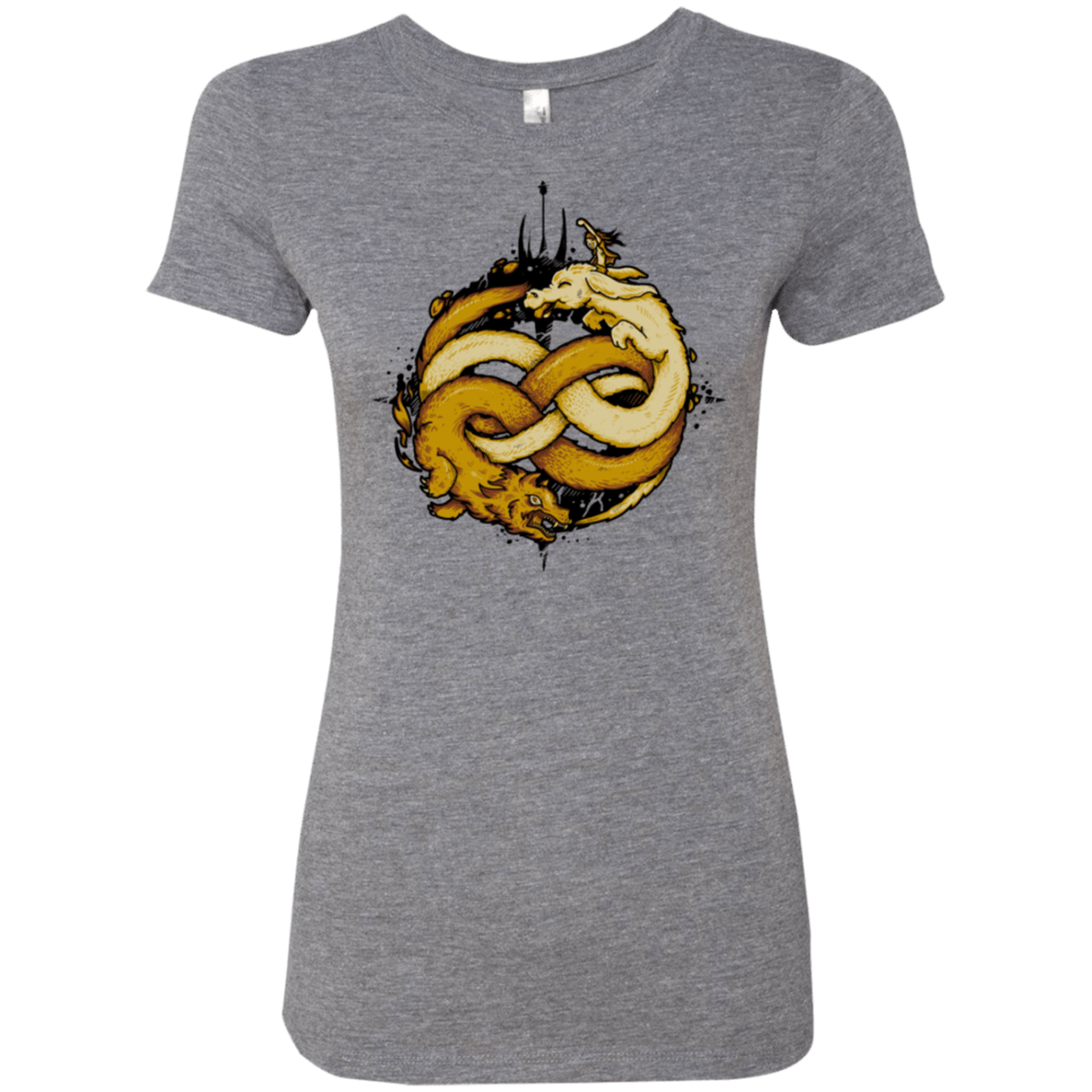 T-Shirts Premium Heather / Small NEVERENDING FIGHT Women's Triblend T-Shirt