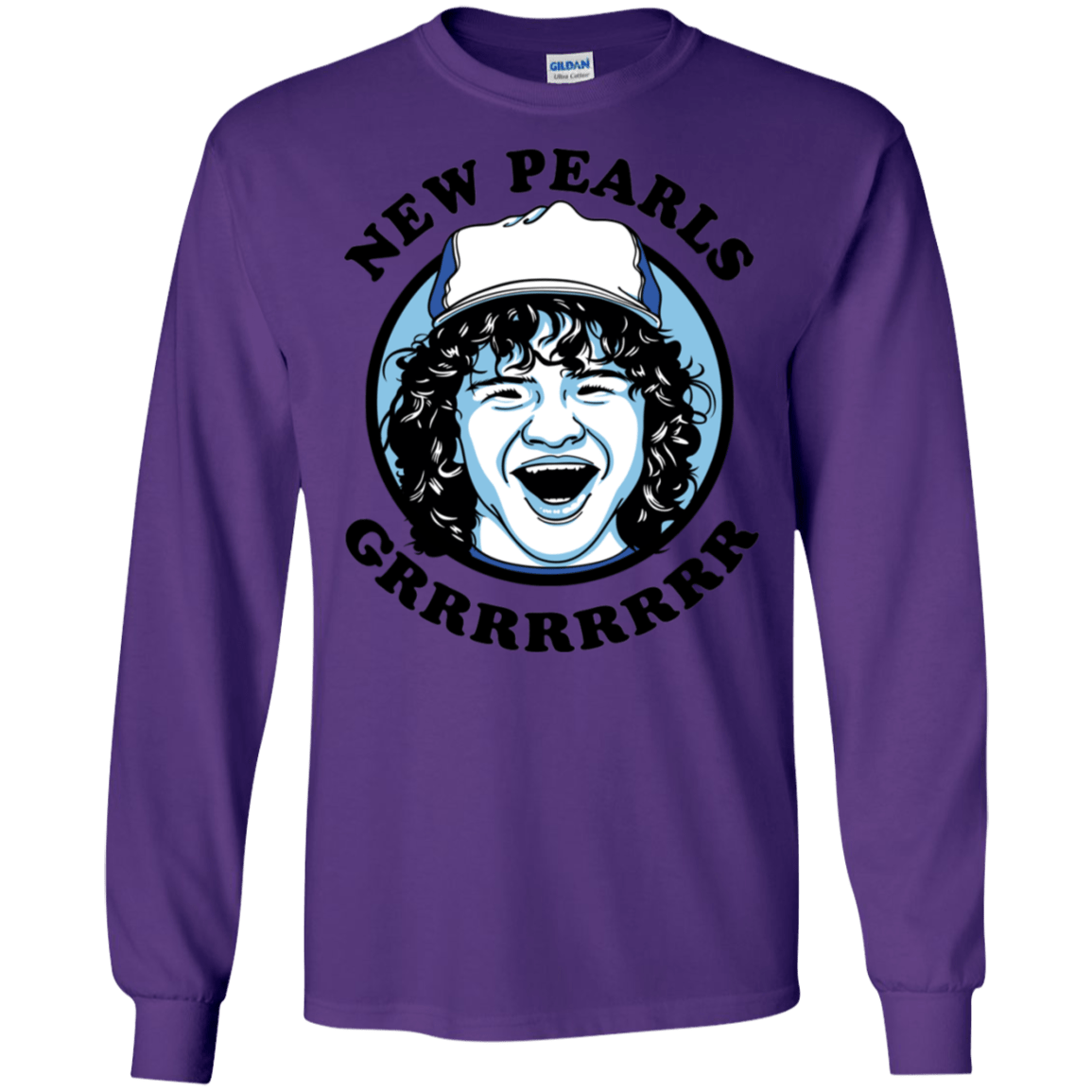 T-Shirts Purple / S New Pearls Men's Long Sleeve T-Shirt