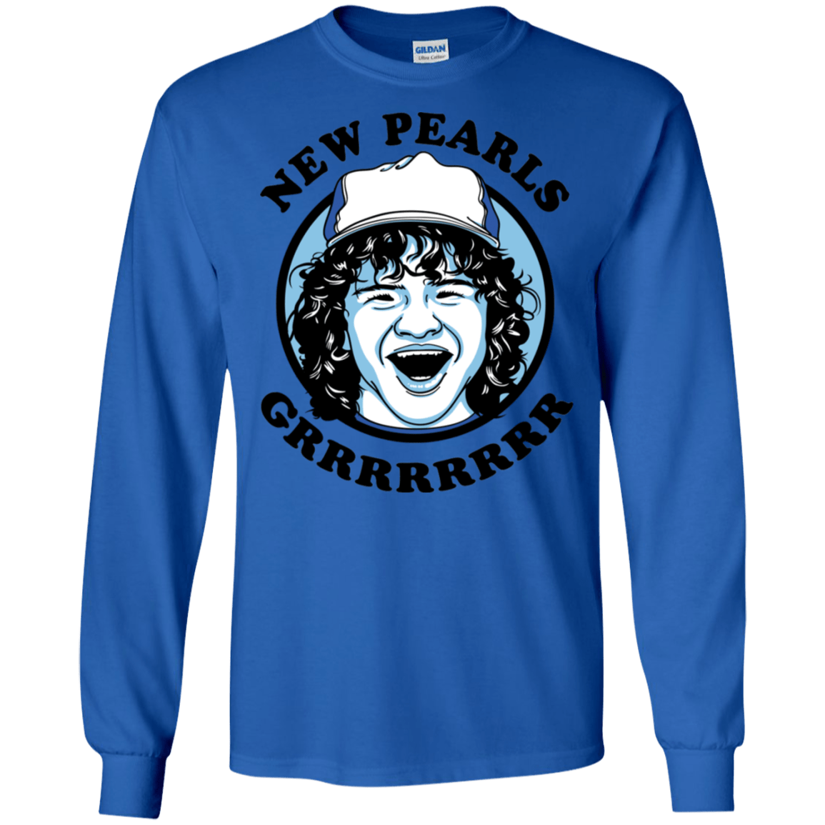 T-Shirts Royal / S New Pearls Men's Long Sleeve T-Shirt