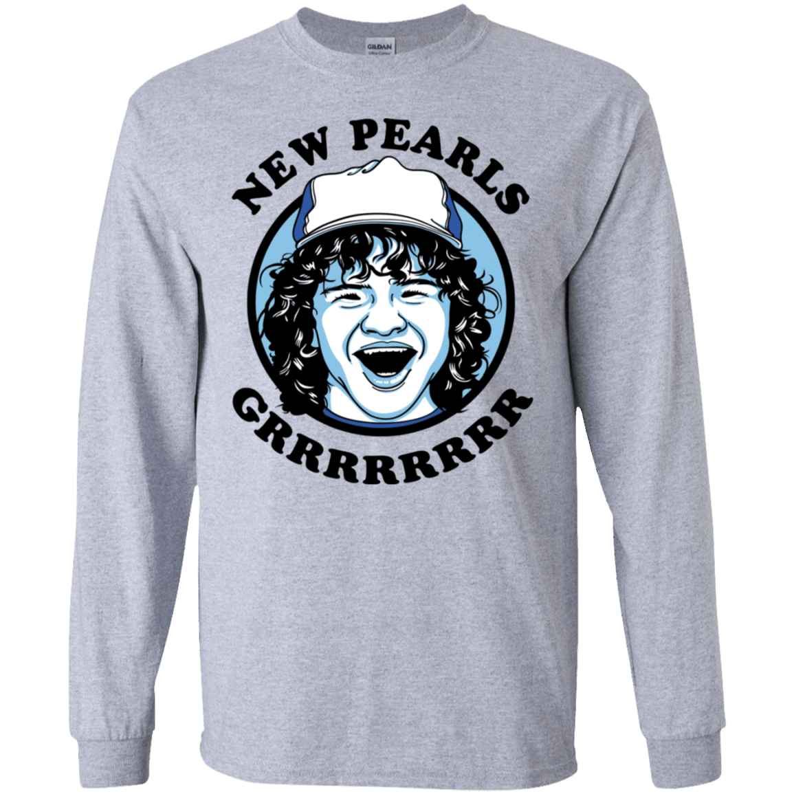 T-Shirts Sport Grey / S New Pearls Men's Long Sleeve T-Shirt