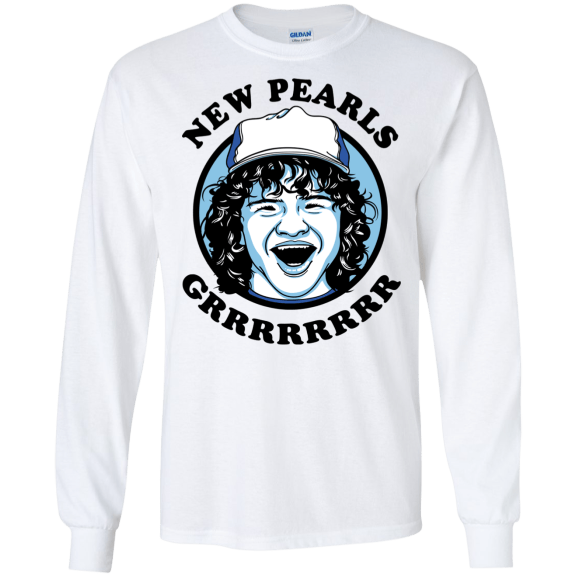 T-Shirts White / S New Pearls Men's Long Sleeve T-Shirt