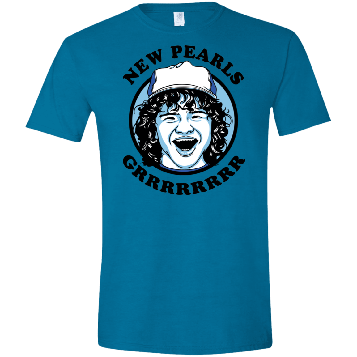 T-Shirts Antique Sapphire / S New Pearls Men's Semi-Fitted Softstyle