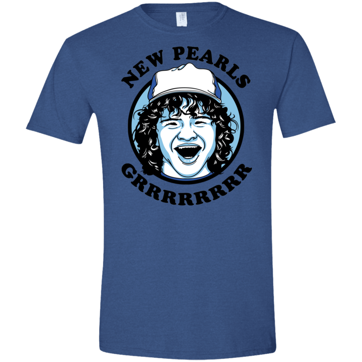 T-Shirts Heather Royal / X-Small New Pearls Men's Semi-Fitted Softstyle