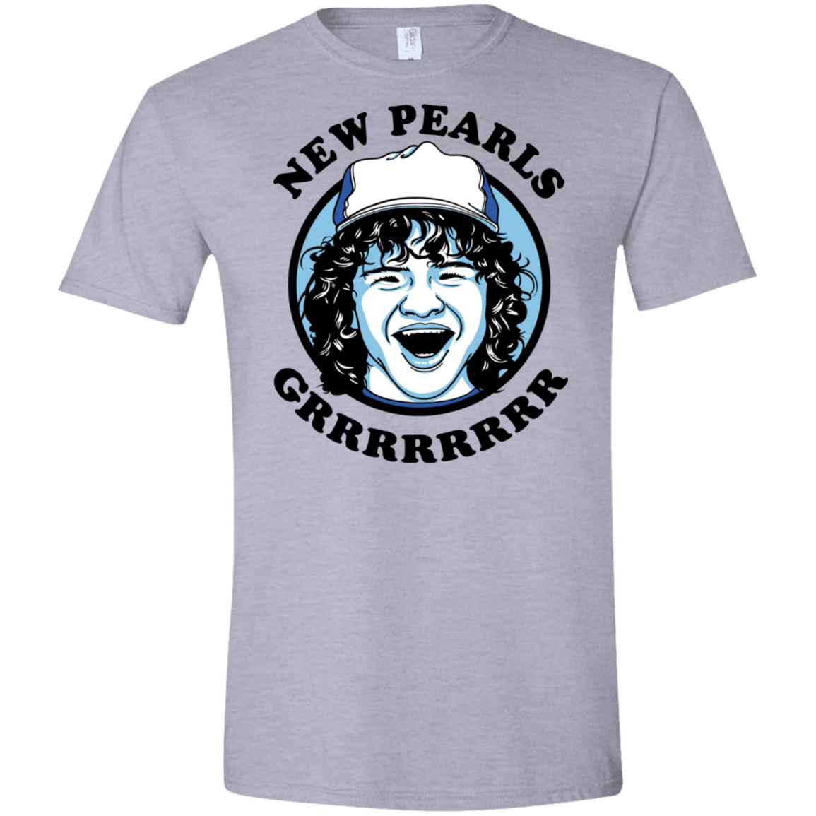 T-Shirts Sport Grey / X-Small New Pearls Men's Semi-Fitted Softstyle