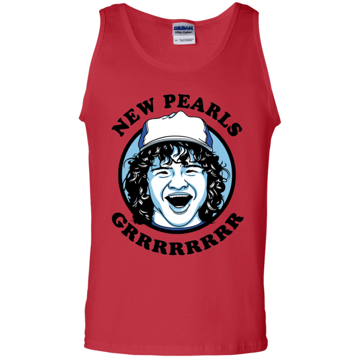 T-Shirts Red / S New Pearls Men's Tank Top