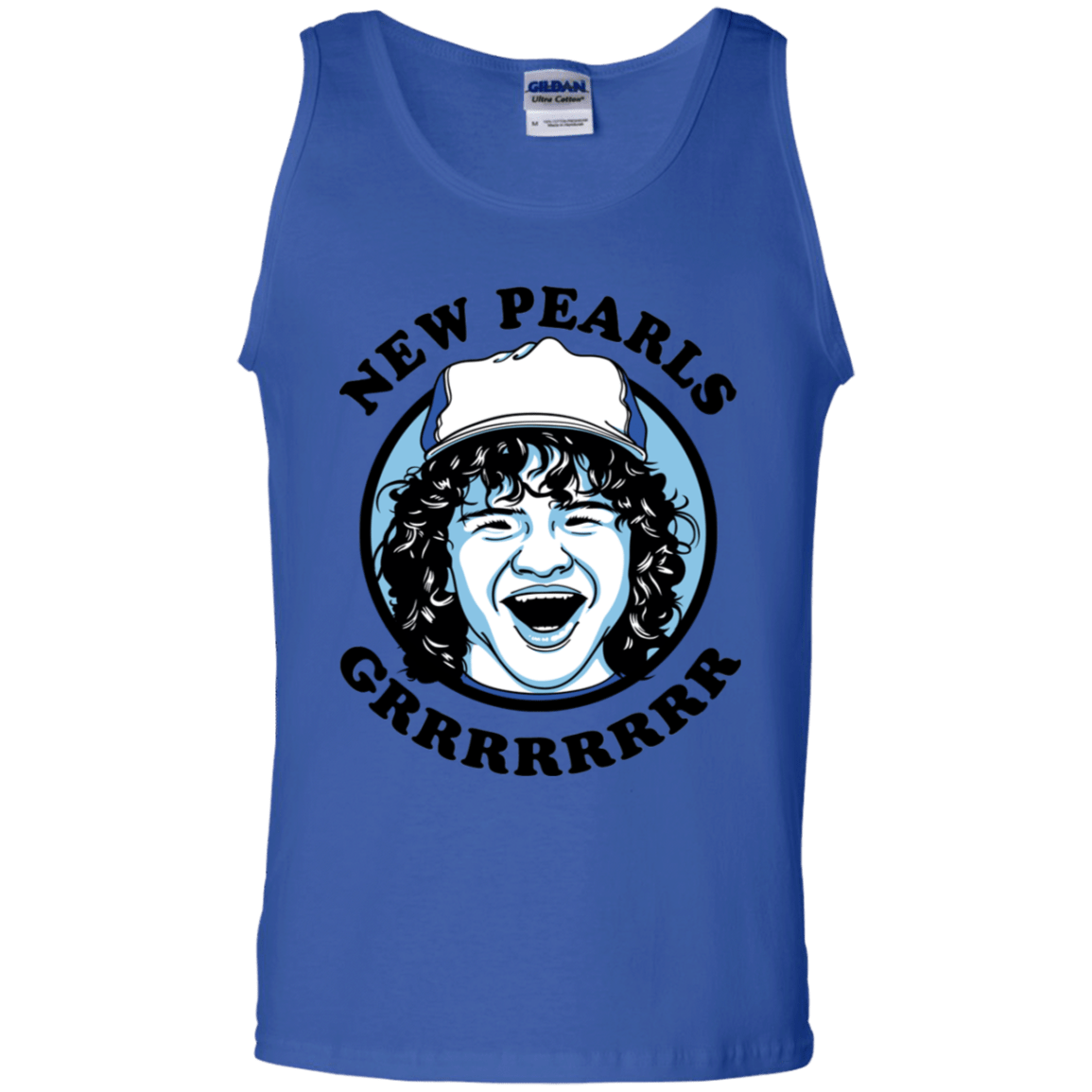 T-Shirts Royal / S New Pearls Men's Tank Top