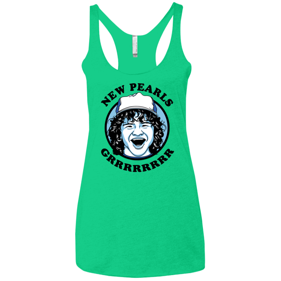 T-Shirts Envy / X-Small New Pearls Women's Triblend Racerback Tank