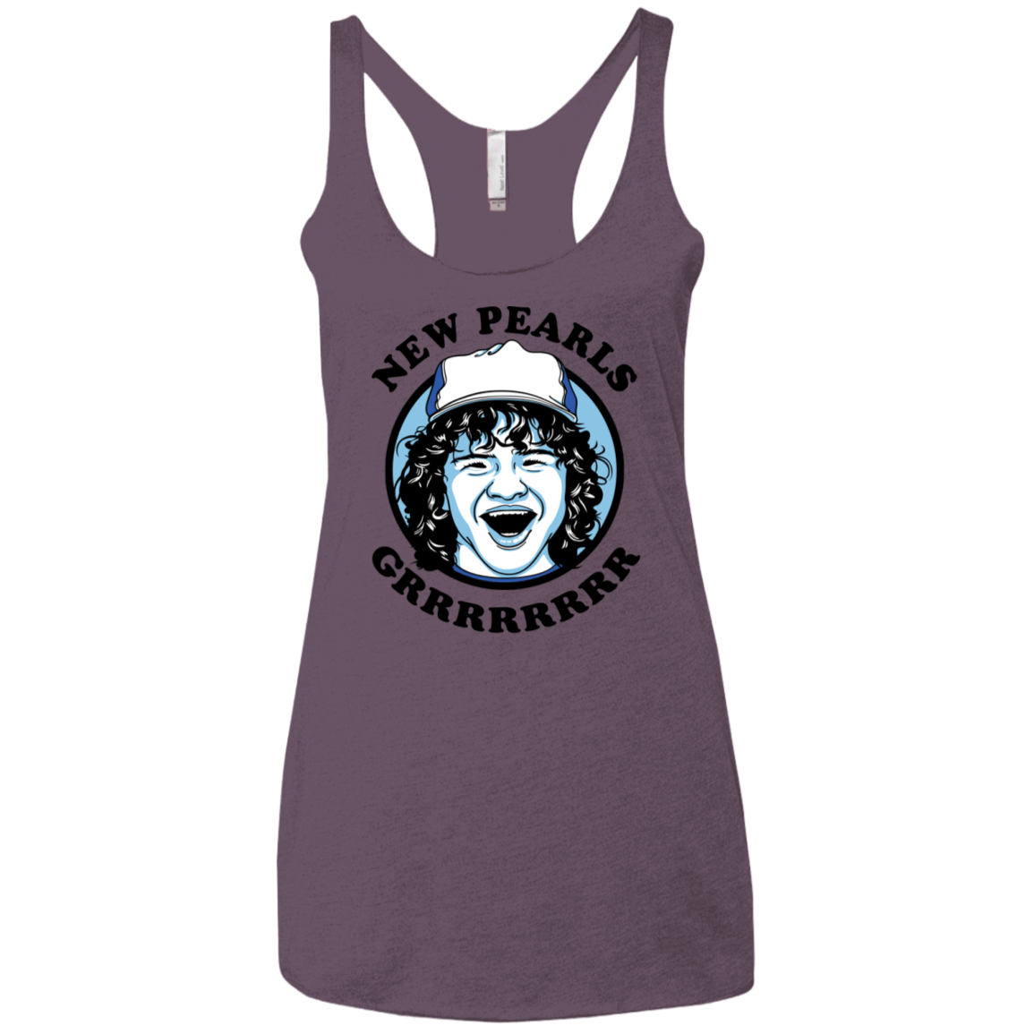 T-Shirts Vintage Purple / X-Small New Pearls Women's Triblend Racerback Tank