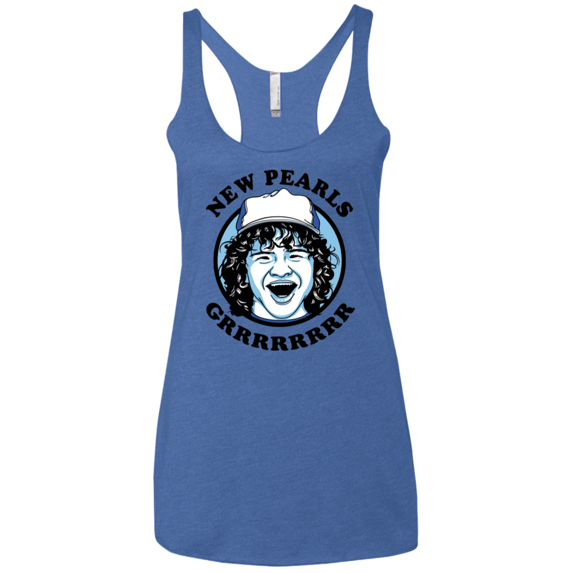 T-Shirts Vintage Royal / X-Small New Pearls Women's Triblend Racerback Tank