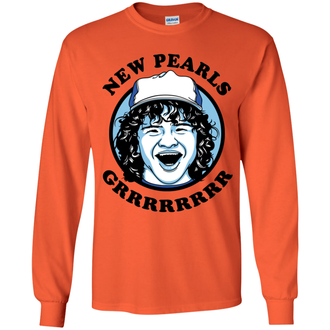 T-Shirts Orange / YS New Pearls Youth Long Sleeve T-Shirt
