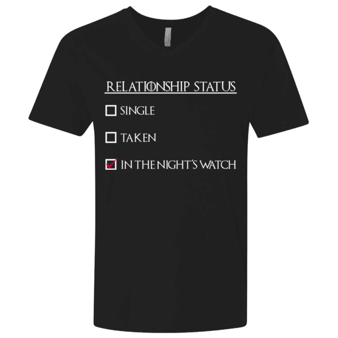 T-Shirts Black / X-Small Night watchs Men's Premium V-Neck