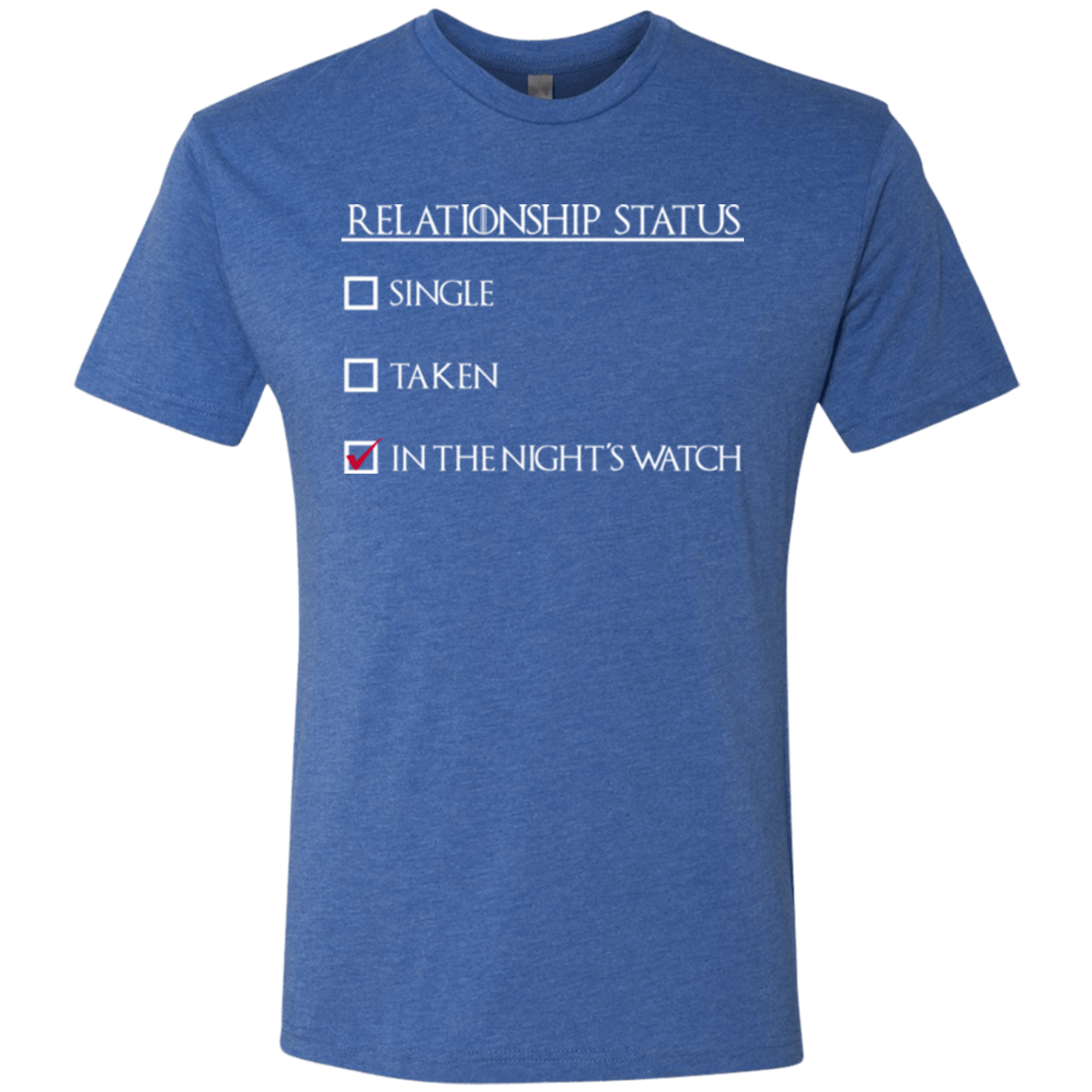 T-Shirts Vintage Royal / Small Night watchs Men's Triblend T-Shirt