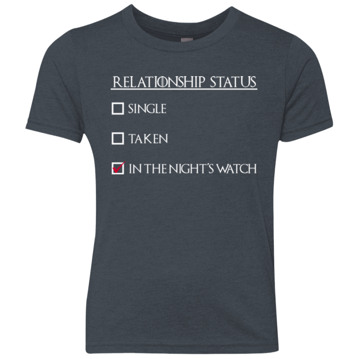 T-Shirts Vintage Navy / YXS Night watchs Youth Triblend T-Shirt