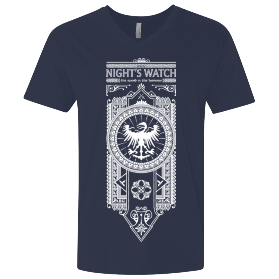 T-Shirts Midnight Navy / X-Small Nights Watch Men's Premium V-Neck