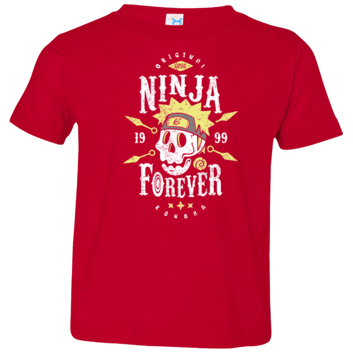 T-Shirts Red / 2T Ninja Forever Toddler Premium T-Shirt