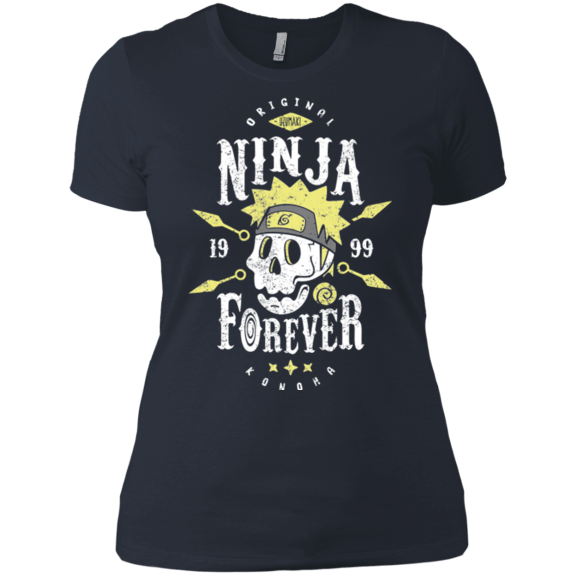 T-Shirts Indigo / X-Small Ninja Forever Women's Premium T-Shirt