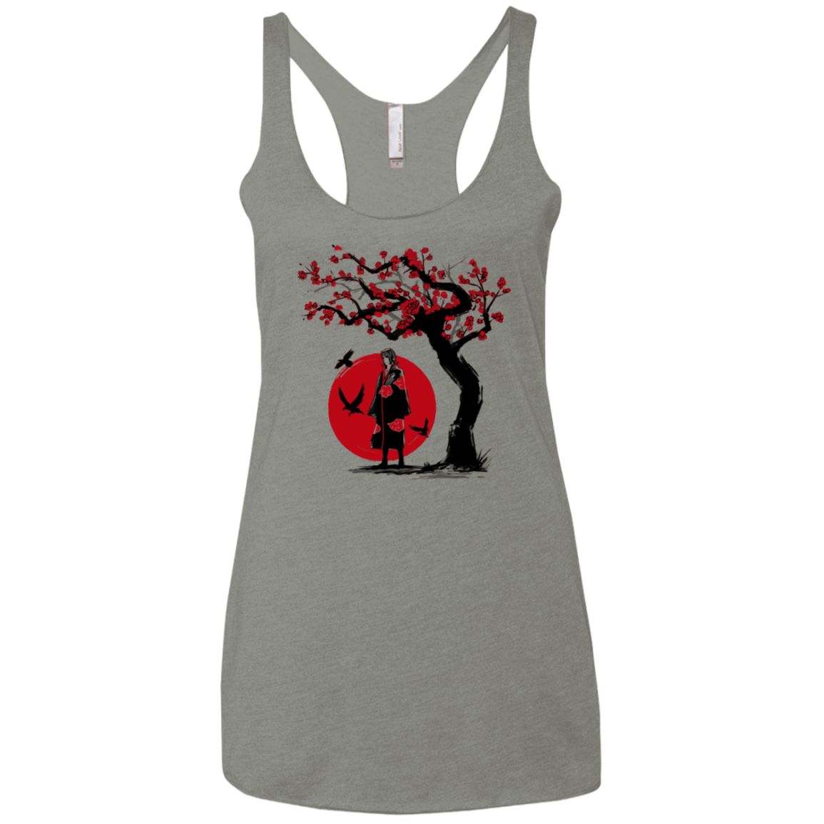 T-Shirts Venetian Grey / X-Small Ninja under the sun Women's Triblend Racerback Tank