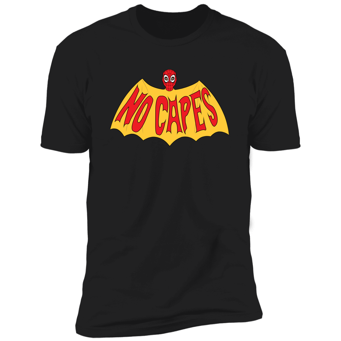 T-Shirts Black / S No Capes Men's Premium T-Shirt
