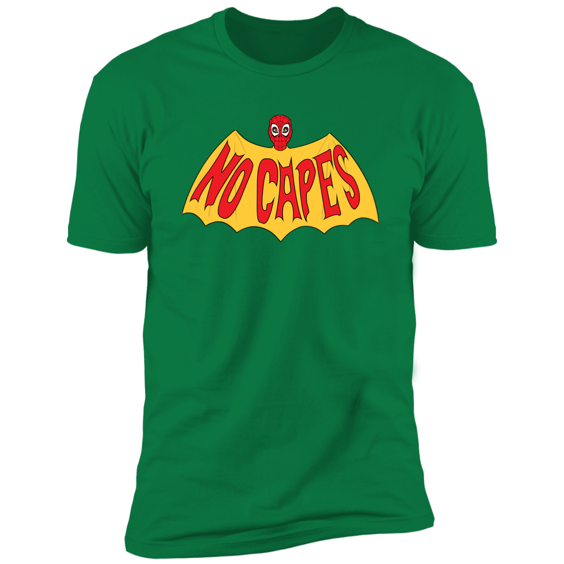 T-Shirts Kelly Green / S No Capes Men's Premium T-Shirt