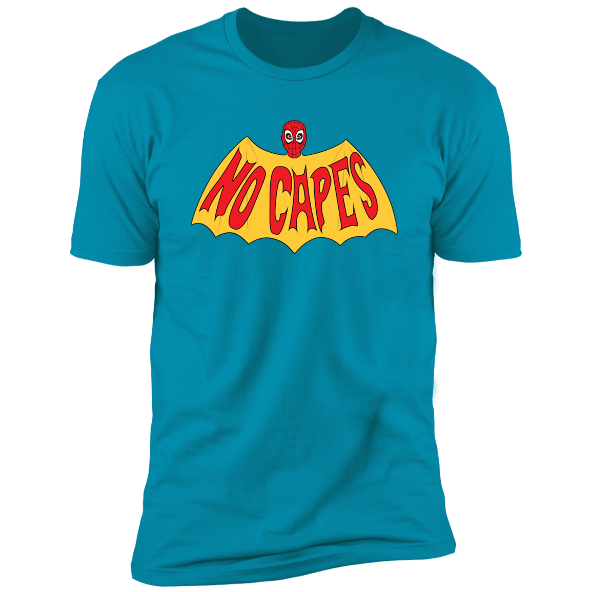 T-Shirts Turquoise / S No Capes Men's Premium T-Shirt