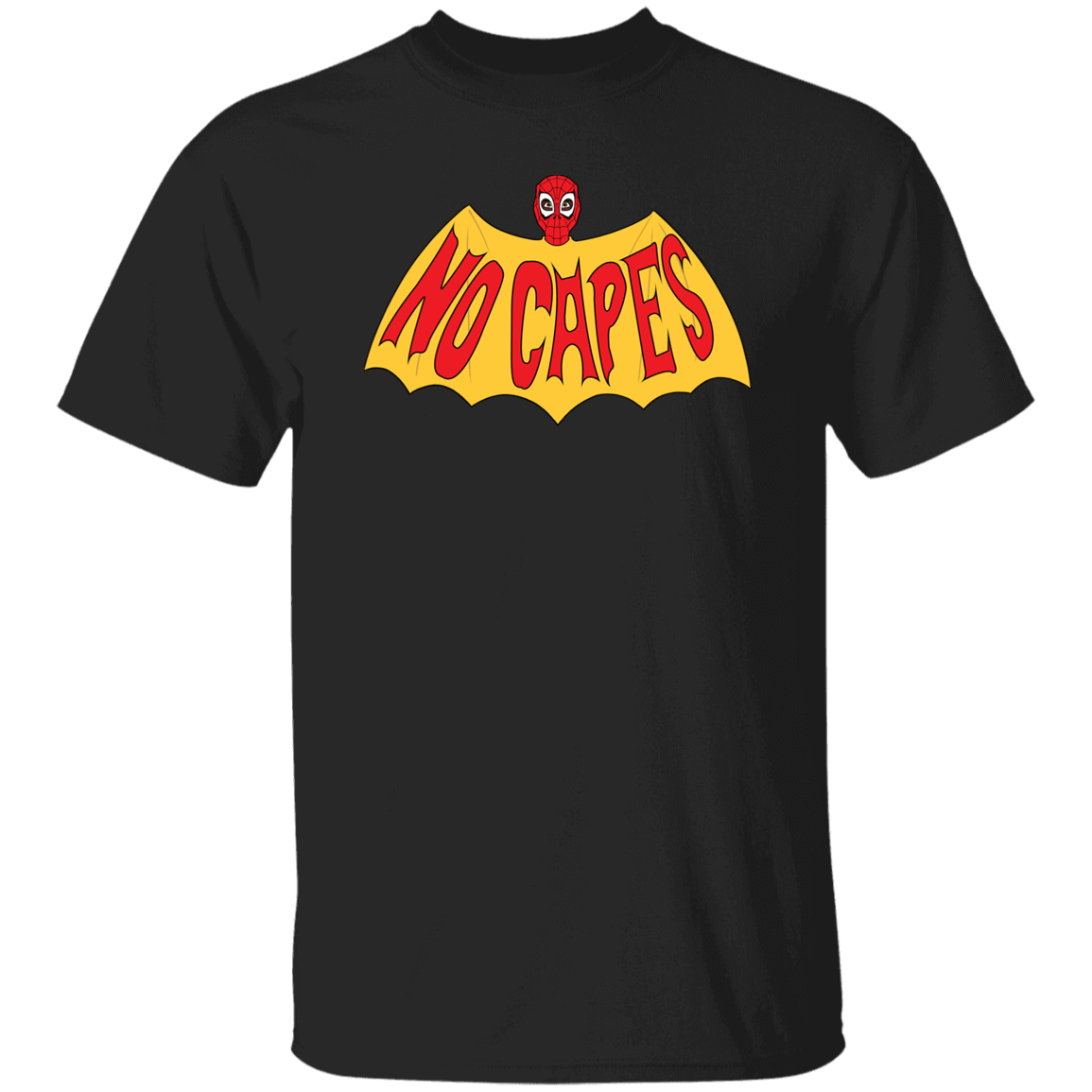 T-Shirts Black / S No Capes T-Shirt