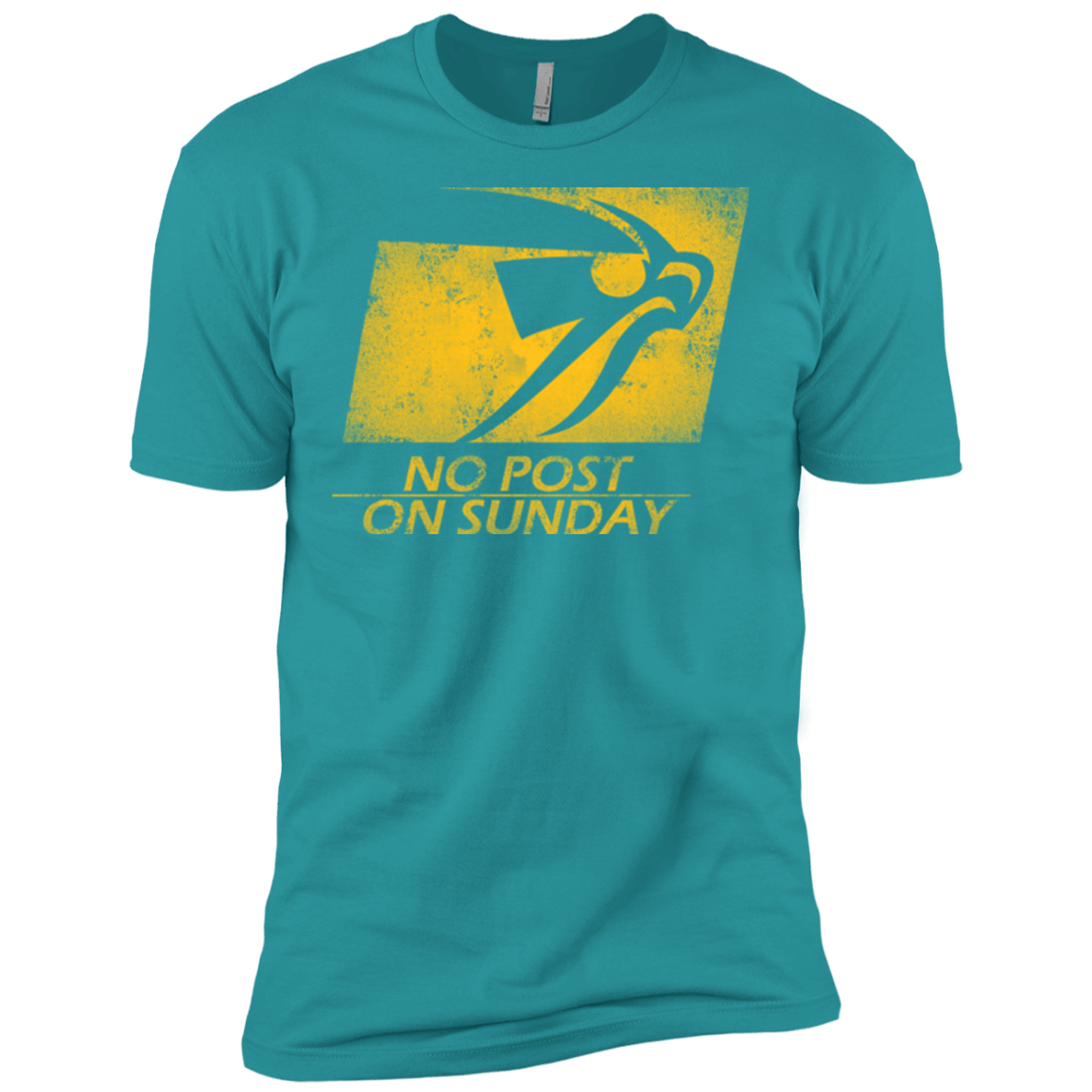 T-Shirts Tahiti Blue / X-Small No Post On Sunday Men's Premium T-Shirt